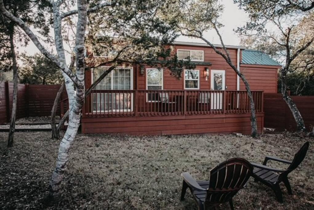 The Longhorn Cabin - Cabins At Rim Rock Austin Zewnętrze zdjęcie